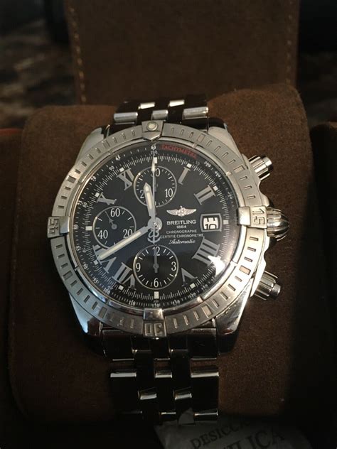 breitling 1884 chronometre certifie 100m/330ft|Breitling 1884 watch value.